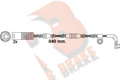 Сигнализатор, износ тормозных колодок R BRAKE купить