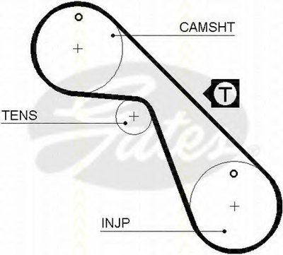 Ремень ГРМ TRISCAN купить