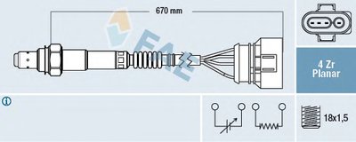 Лямда-зонд FAE купить