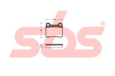 Комплект тормозных колодок, дисковый тормоз sbs купить