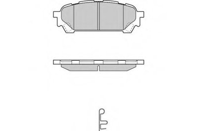 Комплект тормозных колодок, дисковый тормоз E.T.F. купить