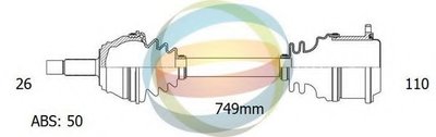 Приводной вал ODM-MULTIPARTS купить