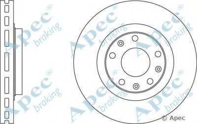 Тормозной диск APEC braking купить