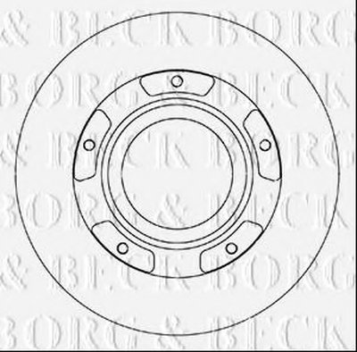 Тормозной диск BORG & BECK купить