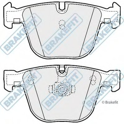 Комплект тормозных колодок, дисковый тормоз Brake Fit APEC braking купить