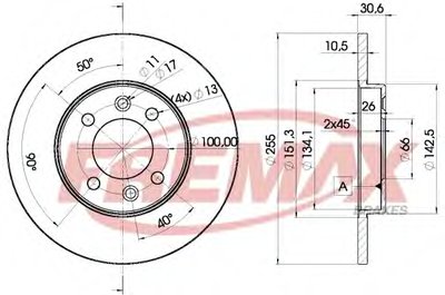 Тормозной диск Premium Carbon + FREMAX купить