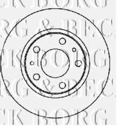 Тормозной диск BORG & BECK купить