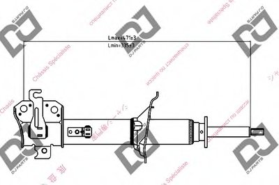 Амортизатор DJ PARTS купить