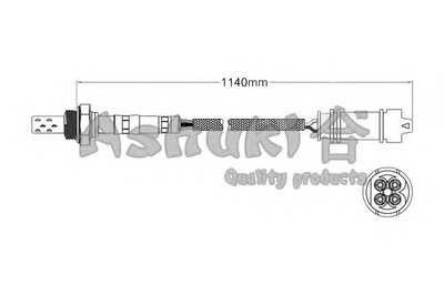 Лямда-зонд ASHUKI купить