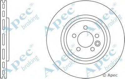 Тормозной диск APEC braking купить