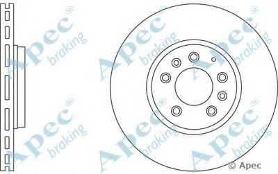 Тормозной диск APEC braking купить