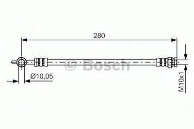 Тормозной шланг BOSCH Придбати