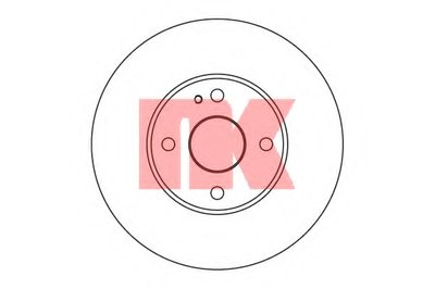 Тормозной диск NK купить