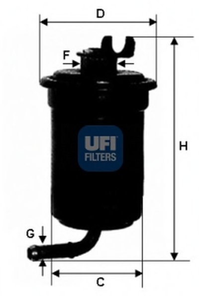 Топливный фильтр UFI купить