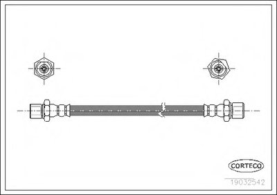 Тормозной шланг CORTECO купить