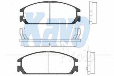 Комплект тормозных колодок, дисковый тормоз MK KASHIYAMA KAVO PARTS купить