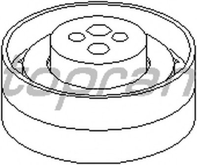 Натяжной ролик, ремень ГРМ TOPRAN купить