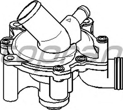Водяной насос TOPRAN купить