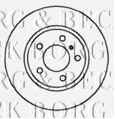 Тормозной диск BORG & BECK купить