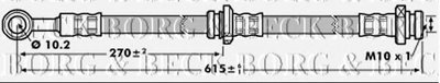 Тормозной шланг BORG & BECK купить