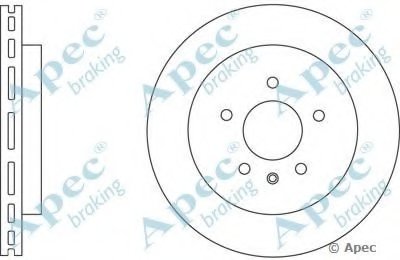 Тормозной диск APEC braking купить