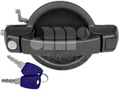 Ручка двери (передней/снаружи) (L) Fiat Doblo 01- (с ключом)