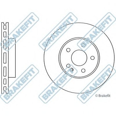 Тормозной диск Brake Fit APEC braking купить