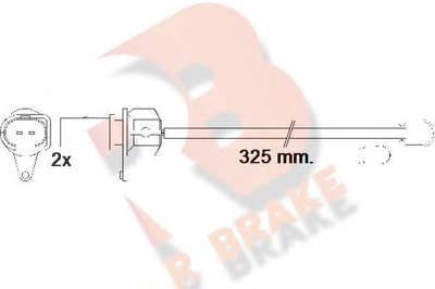 Сигнализатор, износ тормозных колодок R BRAKE купить