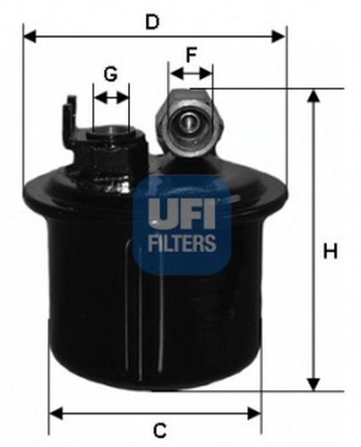 Топливный фильтр UFI купить