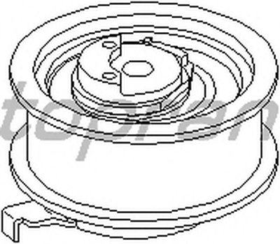 Натяжной ролик, ремень ГРМ TOPRAN купить