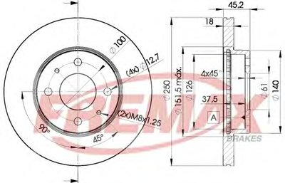 Тормозной диск Premium Carbon + FREMAX купить