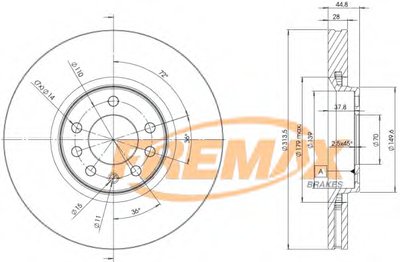 Тормозной диск Premium Black Carbon + FREMAX купить