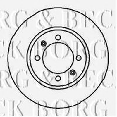 Тормозной диск BORG & BECK купить