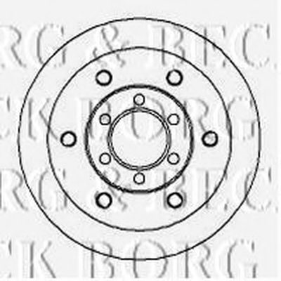 Тормозной диск BORG & BECK купить