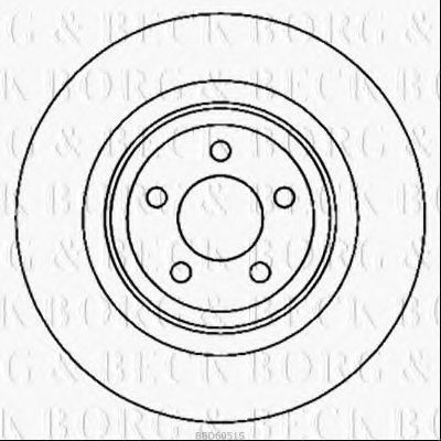 Тормозной диск BORG & BECK купить