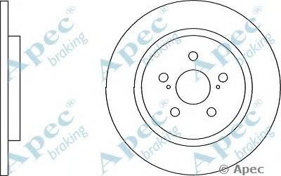 Тормозной диск APEC braking купить