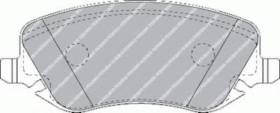 Комплект тормозных колодок, дисковый тормоз PREMIER FERODO купить