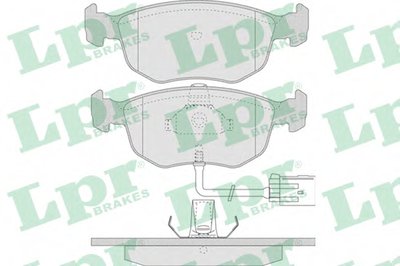 Комплект тормозных колодок, дисковый тормоз LPR купить