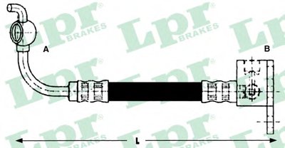 Тормозной шланг LPR купить