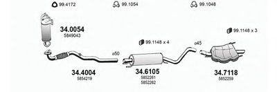 Система выпуска ОГ ASSO купить