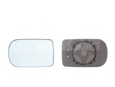 Стекло зеркала (с подогревом) BMW 5 (E39)/7 (E38) 94-03 (R)
