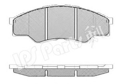 Комплект тормозных колодок, дисковый тормоз IPS Parts IPS Parts купить