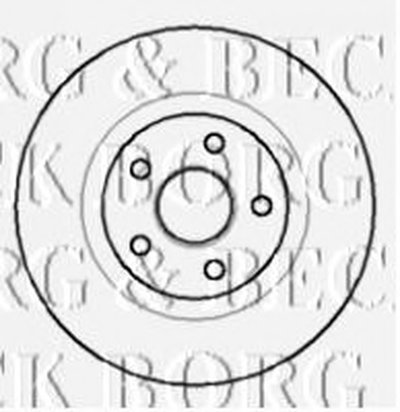 Тормозной диск BORG & BECK купить
