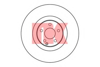 Тормозной диск NK купить