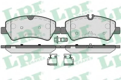 Комплект тормозных колодок, дисковый тормоз LPR купить