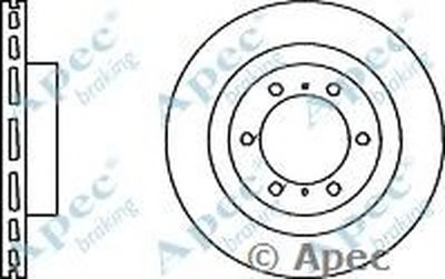 Тормозной диск APEC braking купить