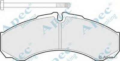 Комплект тормозных колодок, дисковый тормоз APEC braking купить