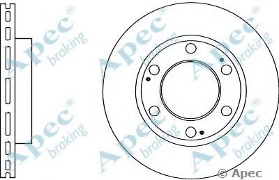 Тормозной диск APEC braking купить