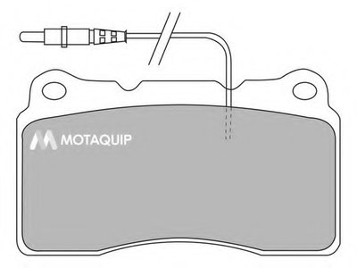 Комплект тормозных колодок, дисковый тормоз MOTAQUIP купить