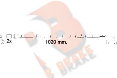 Сигнализатор, износ тормозных колодок R BRAKE купить